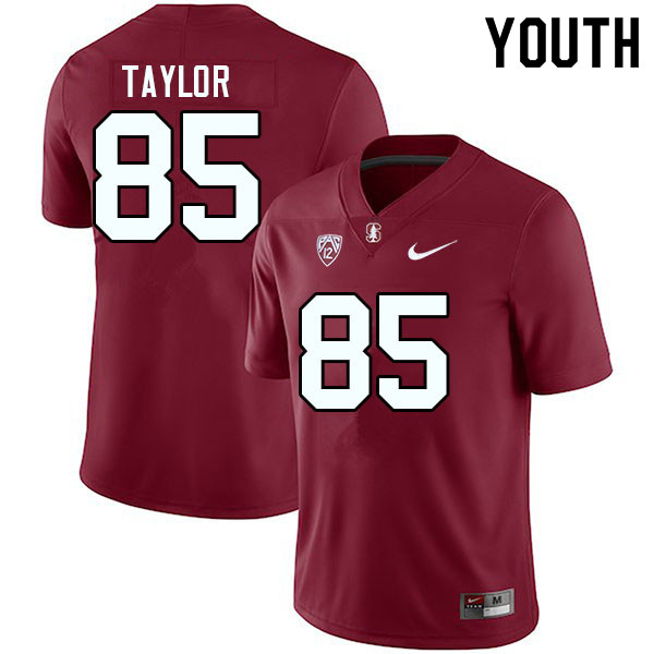 Youth #85 Shield Taylor Stanford Cardinal College Football Jerseys Sale-Cardinal